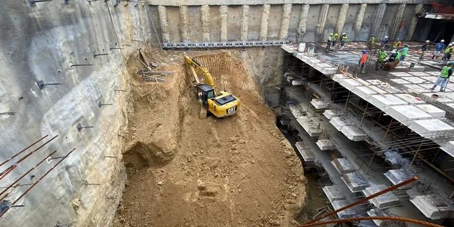 Geotechnische Bemessung tiefer Baugruben in Dinslaken